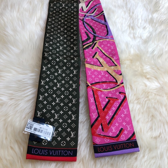 NEW Louis Vuitton Planet LV Bandeau Pink - Picture 4 of 7